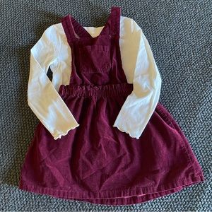 Corduroy Romper - 2 piece